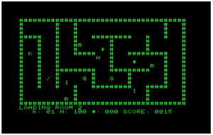 Dungeon Game on Commodore PET