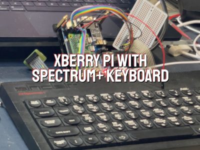 Xberry Pi with Spectrum+ Keyboard