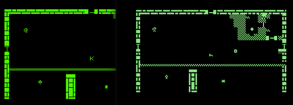 Dungeon Game WIP direct port from PET to C64