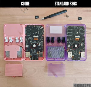 Apparently the clones can even have less RAM than the legit R36S specification requires