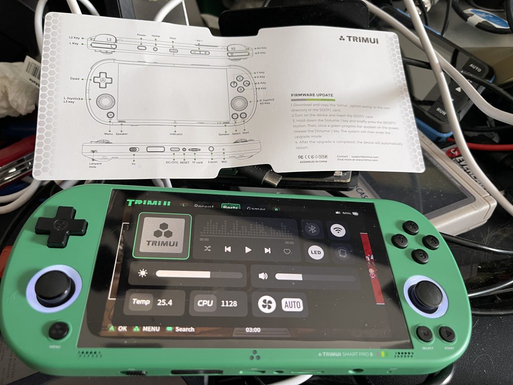 Trimui Smart Pro S reference sheet