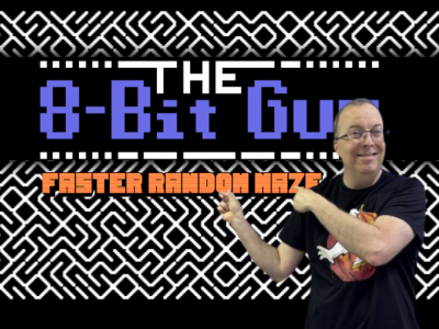 c64 basic 8 BIT GUY RANDOM MAZE