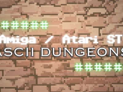 ASCII Dungeon for Atari ST and Amiga C Programming