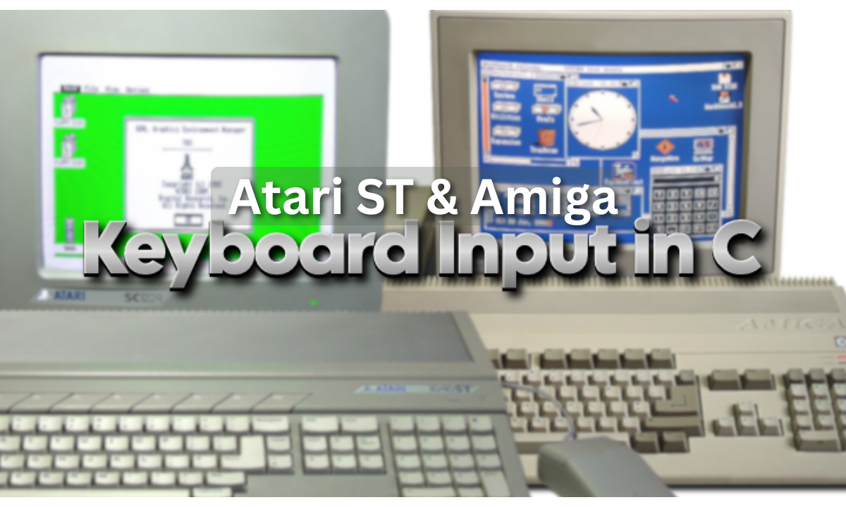 Atari ST & Amiga Keyboard Input in C Programming
