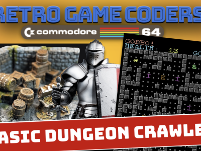 roguelike dungeon crawler lesson 7 c64 basic collisions