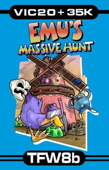 Emu’s Massive Hunt – VIC20 + 35k
