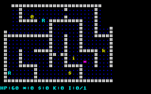 VBCC Roguelike on the Atari ST