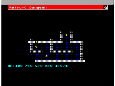 AMIGA VBCC Dungeon