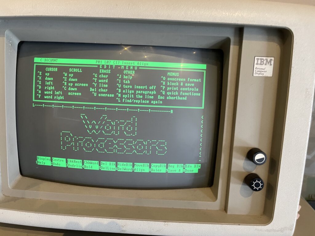 Home microcomputers on display in the museum's PC gallery