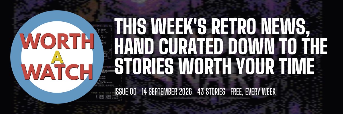 Hand picked retro gaming and retro computing stories from the week